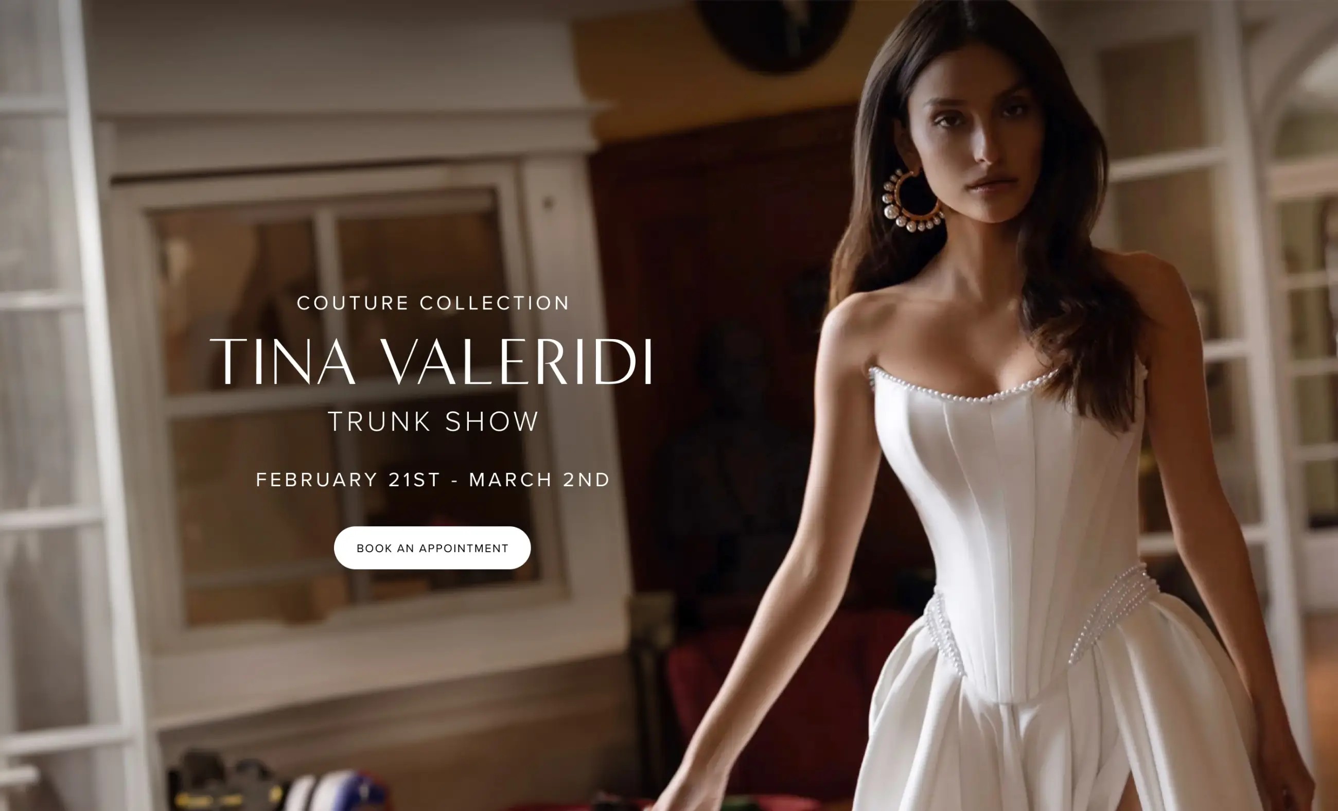 Tina Valeridi Trunk Show