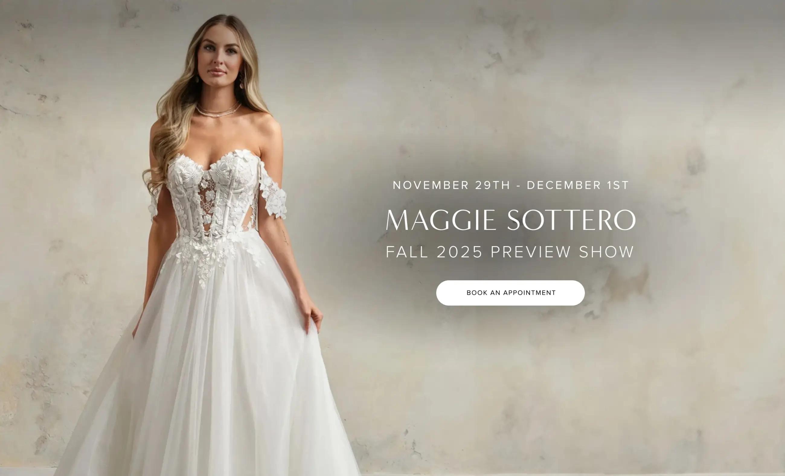 Maggie Sottero Banner for Desktop